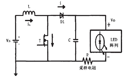 基于蓄电池供电的自适应LED净化灯照明系统